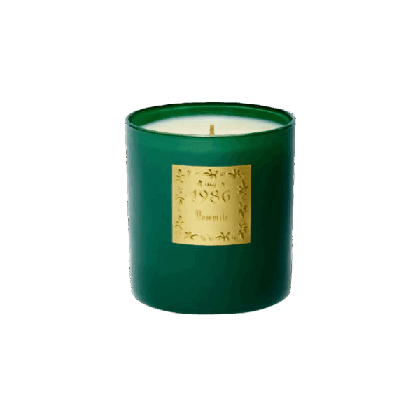 Small Emerald Glass Candle (Yosemite)