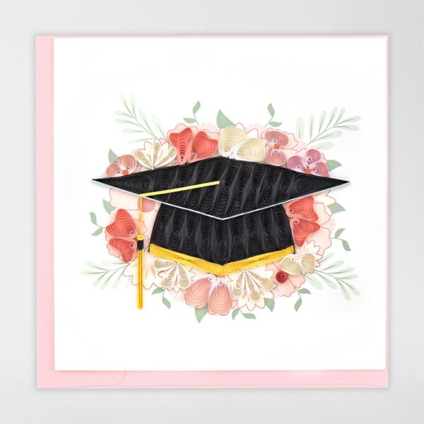 Floral Mortar Board