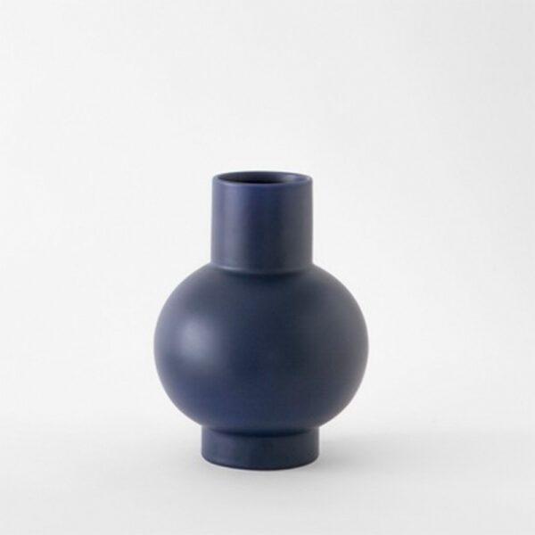 Large Strøm Vase - Blue