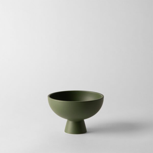 Small Strøm Bowl - Deep Green