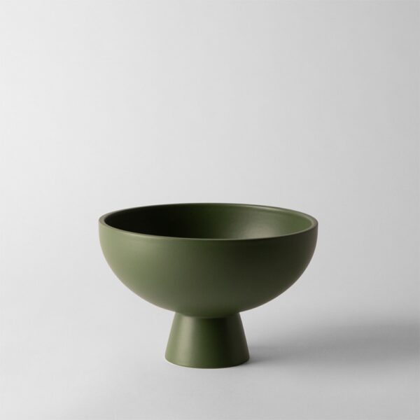 Large Strøm Bowl - Deep Green