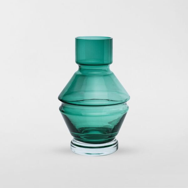Relæ Large Glass Vase - Bristol Green